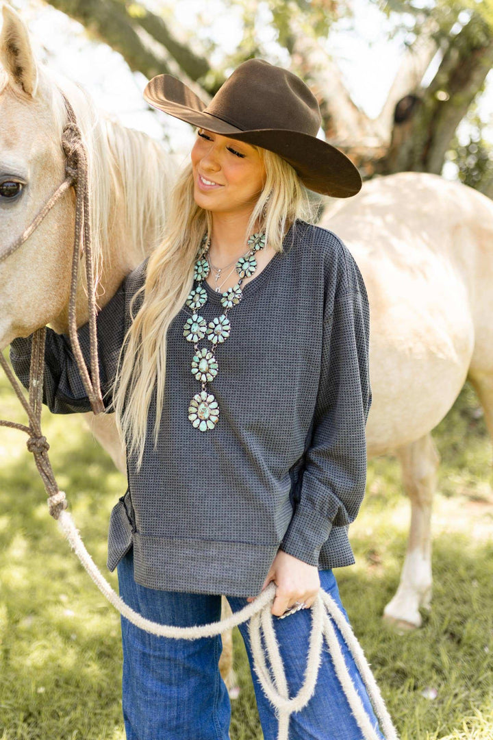 Comfortable Two Tone Thermal - Double C Western SupplyAndrée by Unit