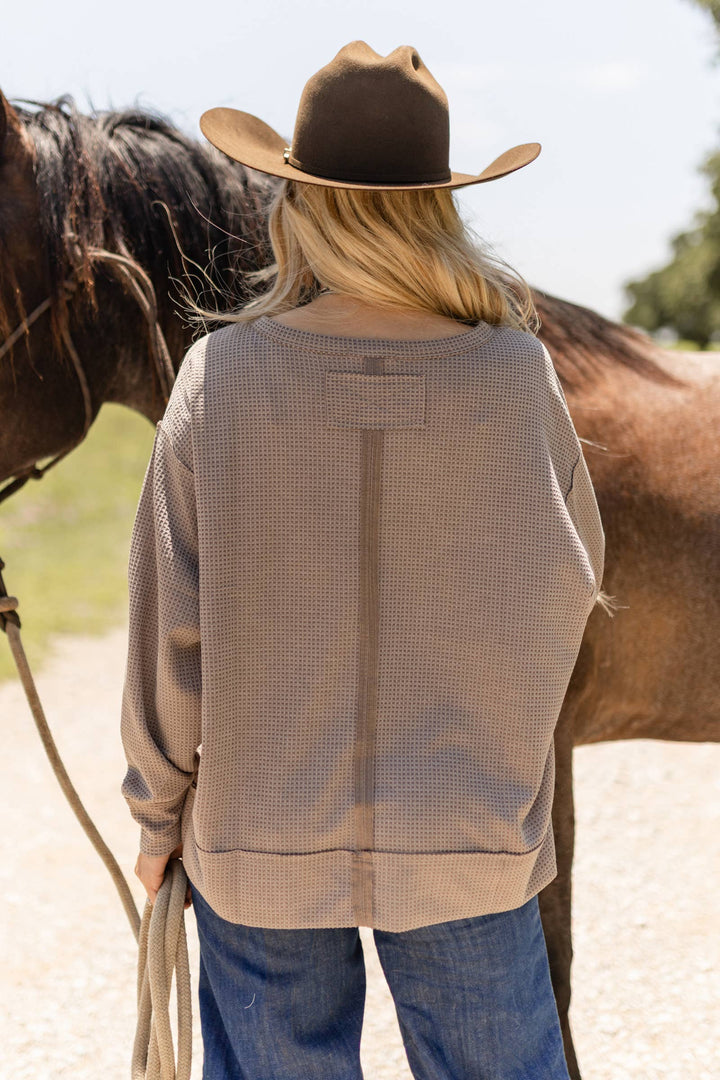 Comfortable Two Tone Thermal - Double C Western SupplyAndrée by Unit