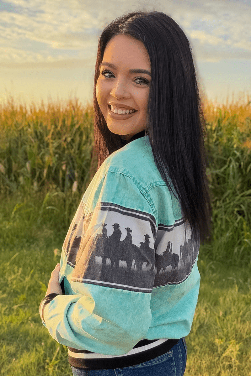 Cowboy Roundup Bomber Jacket - Double C Western SupplySterling Kreek