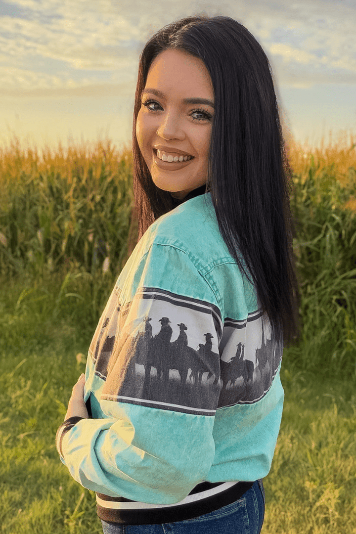 Cowboy Roundup Bomber Jacket - Double C Western SupplySterling Kreek