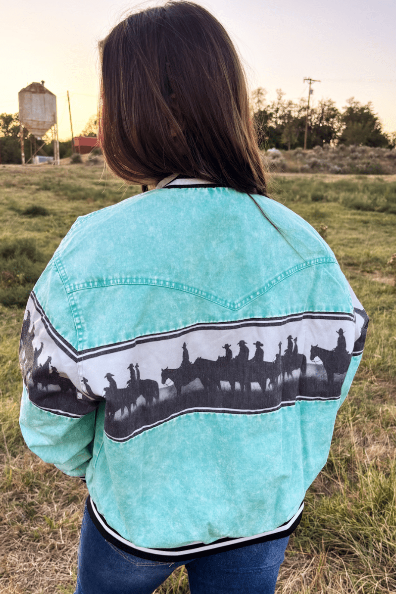 Cowboy Roundup Bomber Jacket - Double C Western SupplySterling Kreek