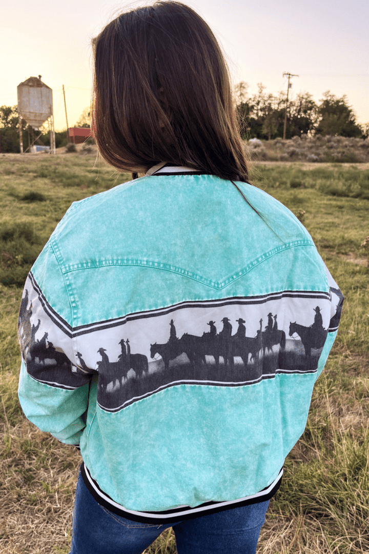 Cowboy Roundup Bomber Jacket - Double C Western SupplySterling Kreek