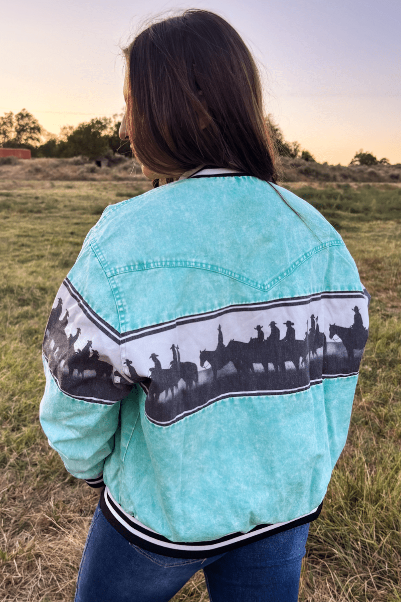 Cowboy Roundup Bomber Jacket - Double C Western SupplySterling Kreek