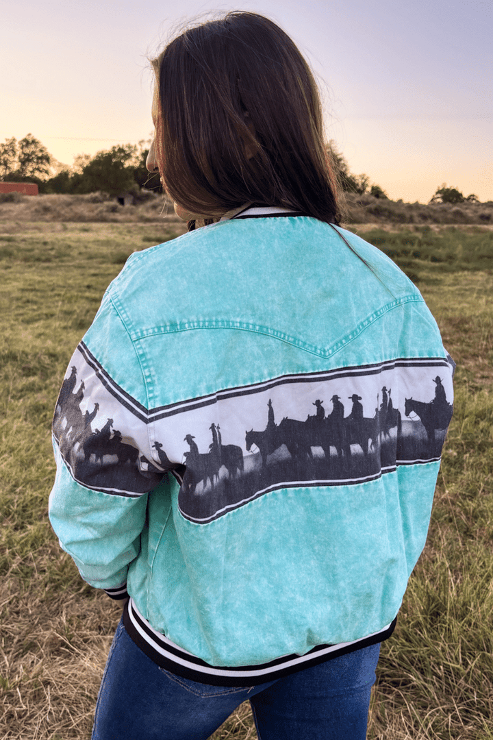 Cowboy Roundup Bomber Jacket - Double C Western SupplySterling Kreek