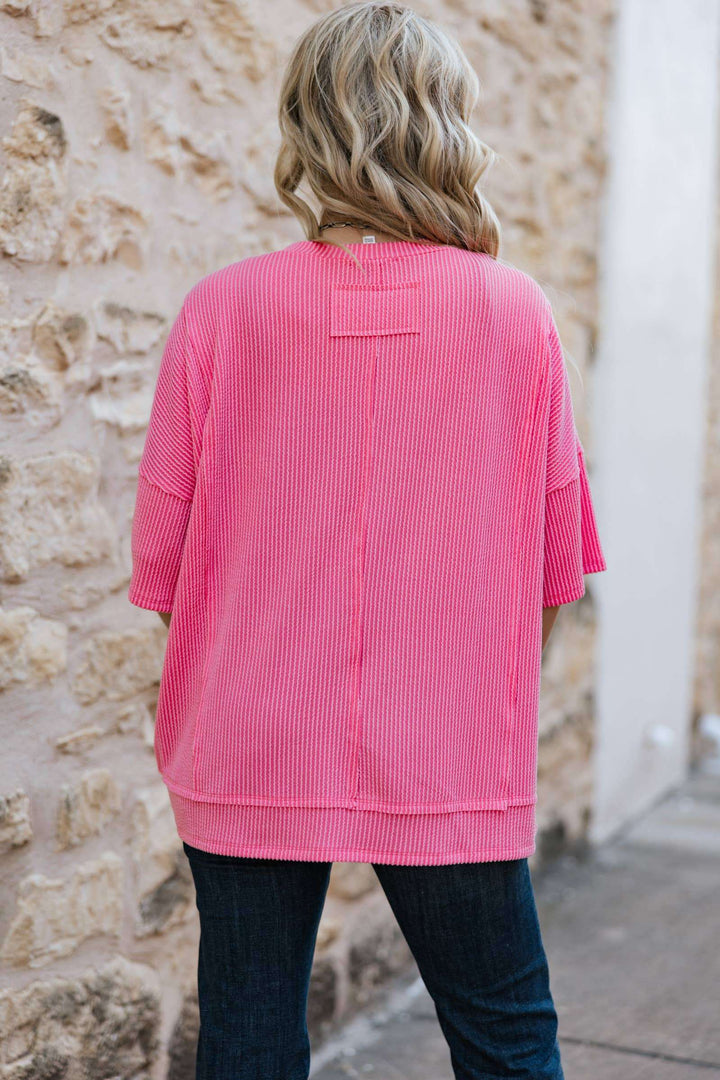Half Sleeve Relaxed Pocket Blouse 20% off Andrée by Unit