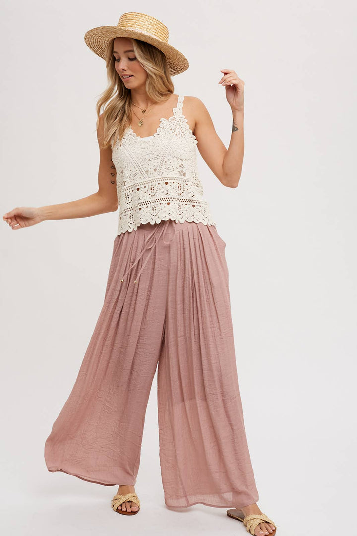 CROCHET CAMI TOP Shirt 60% off Women's Bluivy