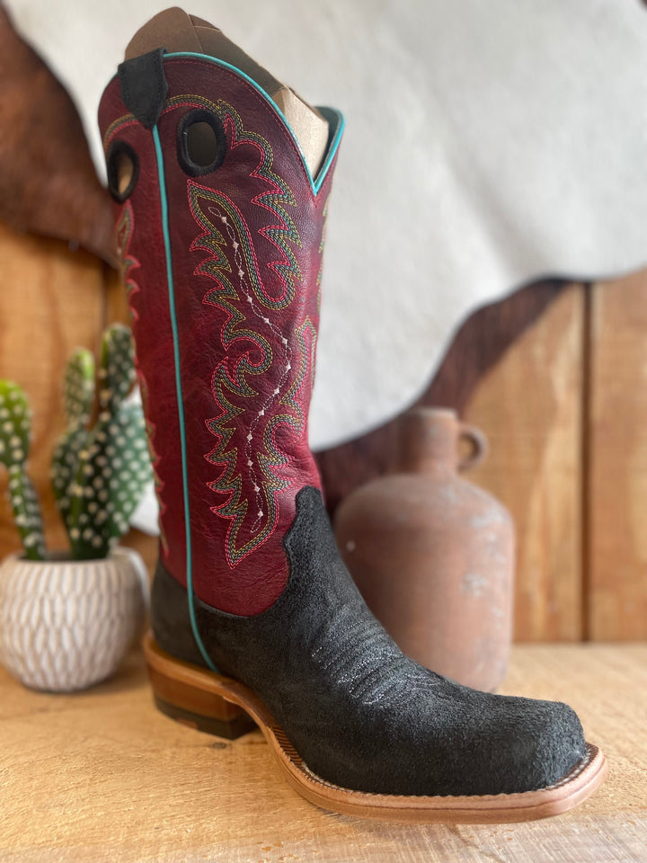 Futurity Boon Western Boot - Black - Double C Western SupplyAriat