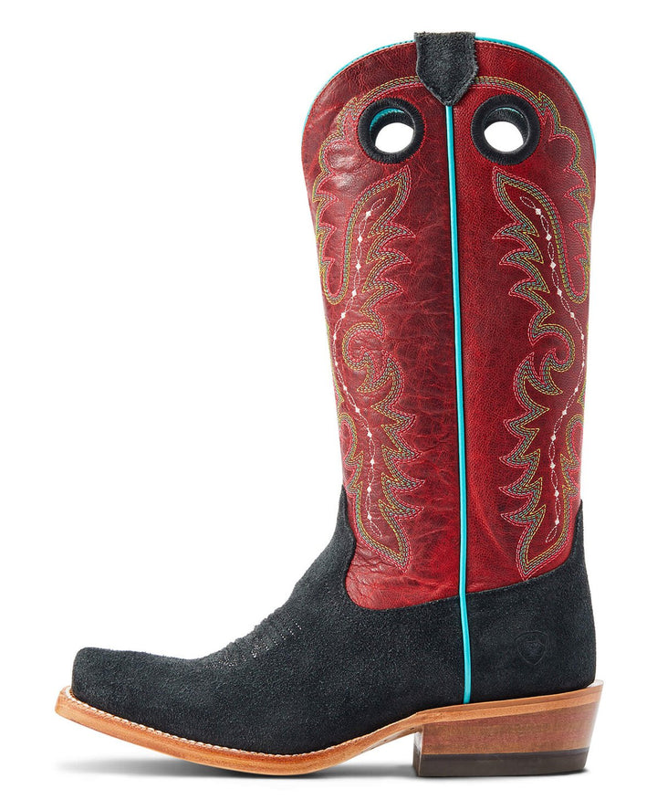 Futurity Boon Western Boot - Black - Double C Western SupplyAriat
