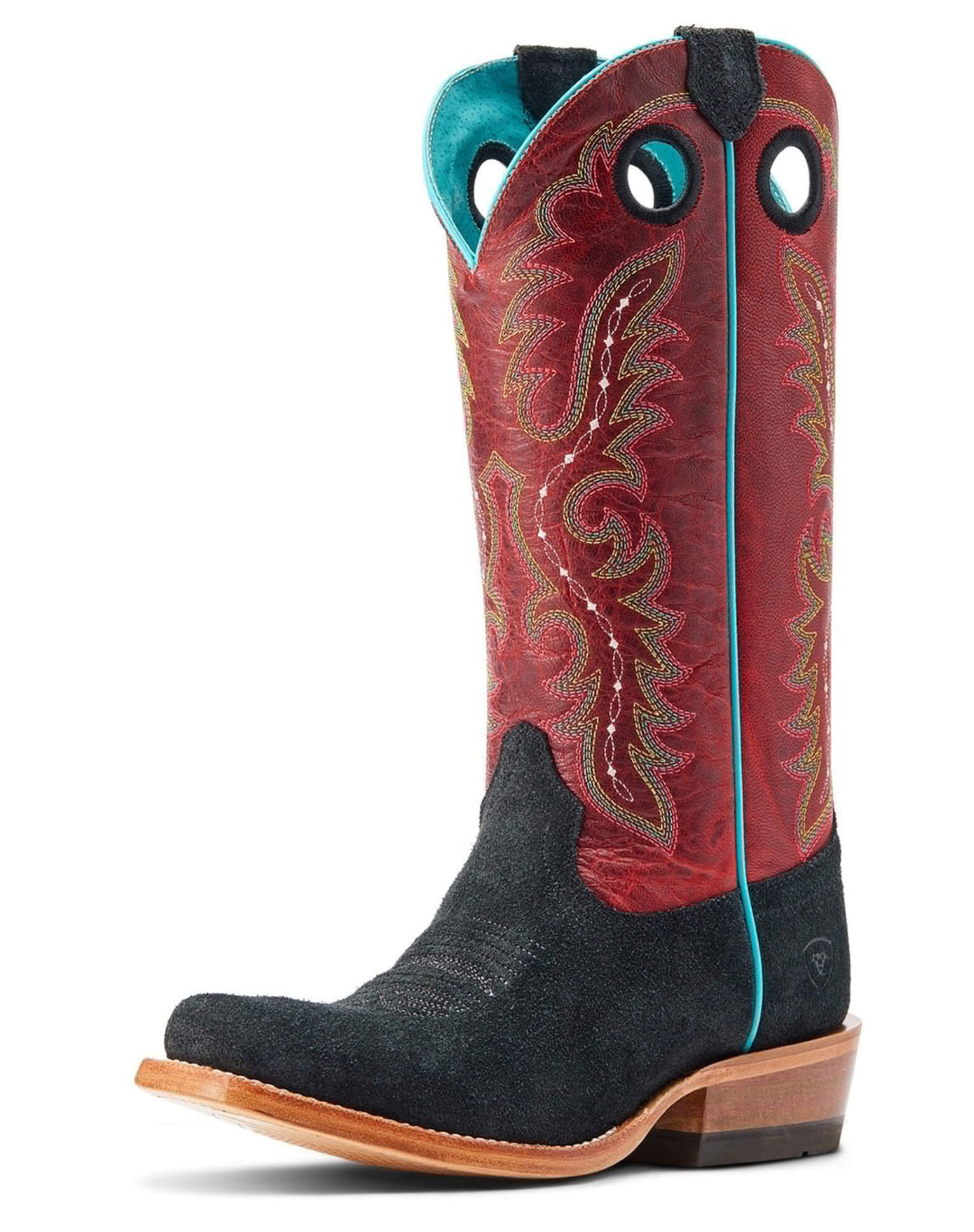 Futurity Boon Western Boot - Black - Double C Western SupplyAriat