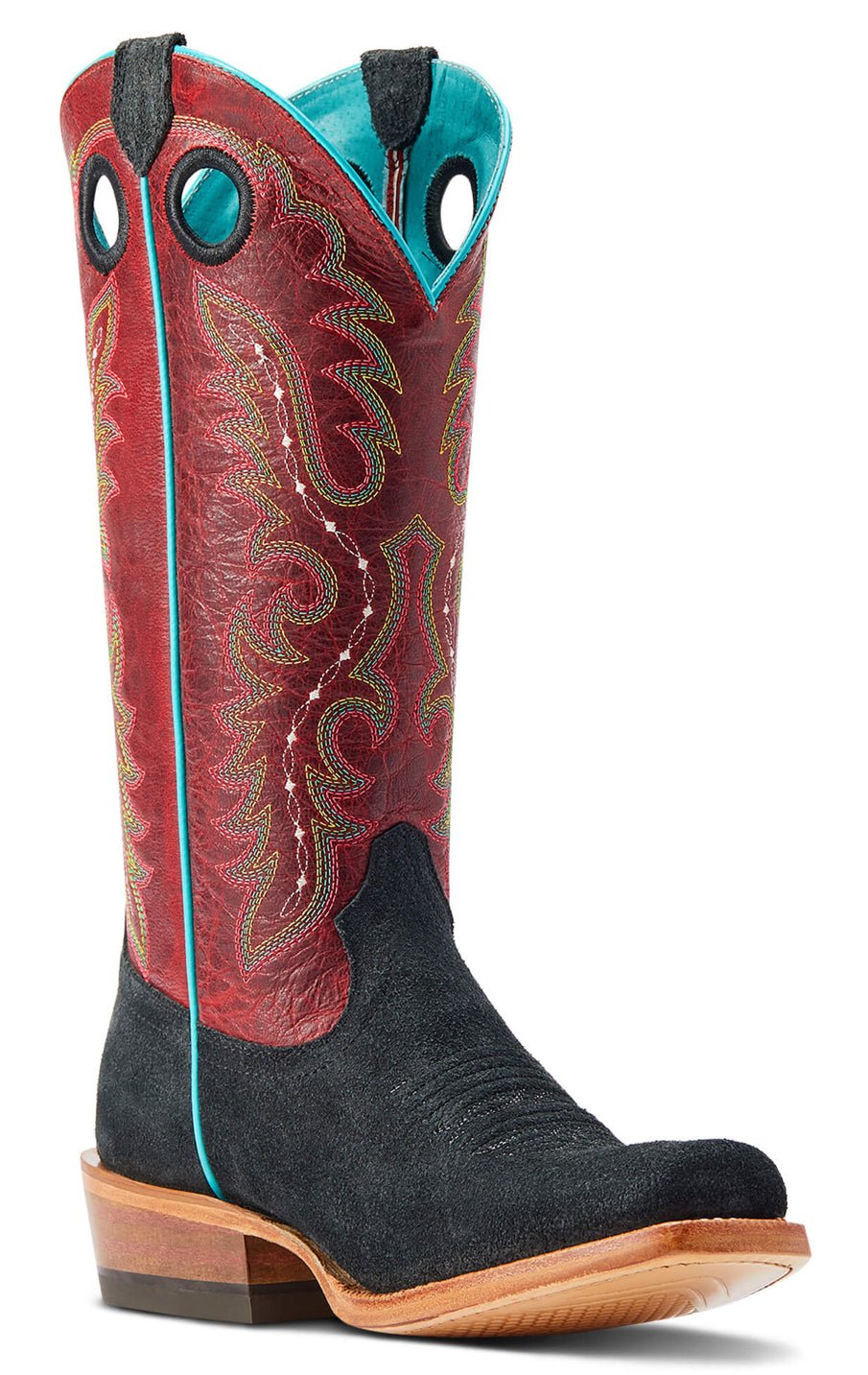 Futurity Boon Western Boot - Black - Double C Western SupplyAriat