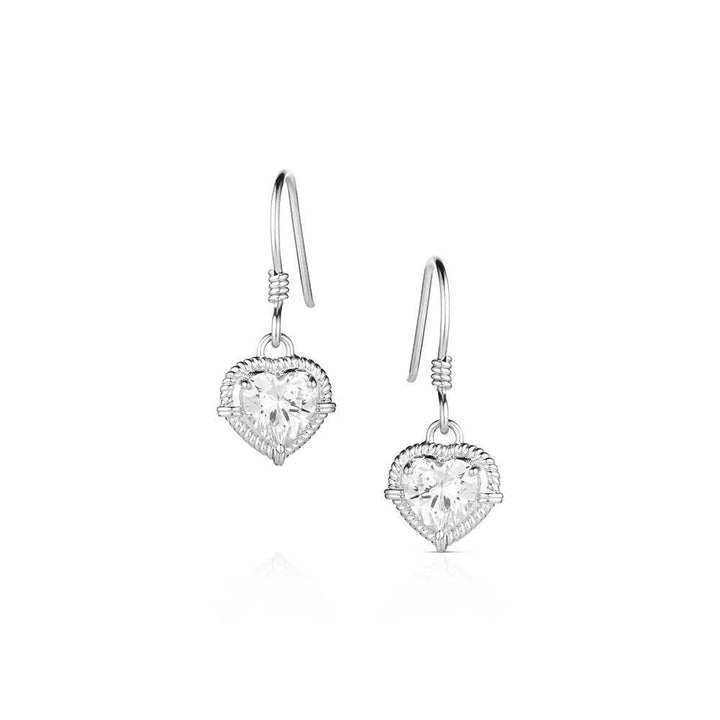 Heart on my Sleeve Pendant Earrings ER5186 - Double C Western SupplyMontana Silversmiths