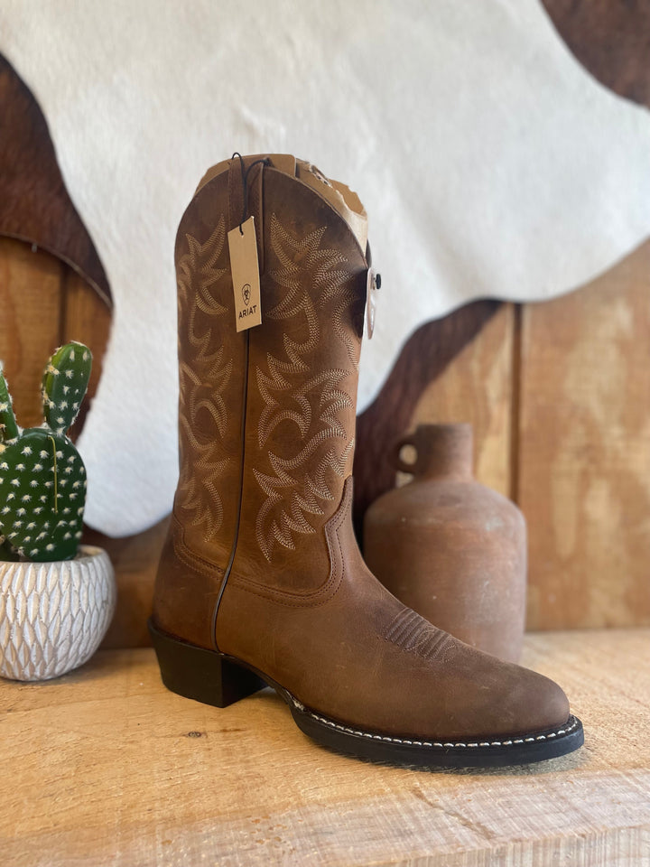 Heritage R Toe Western Boot -Mens 10002204 - Double C Western SupplyAriat