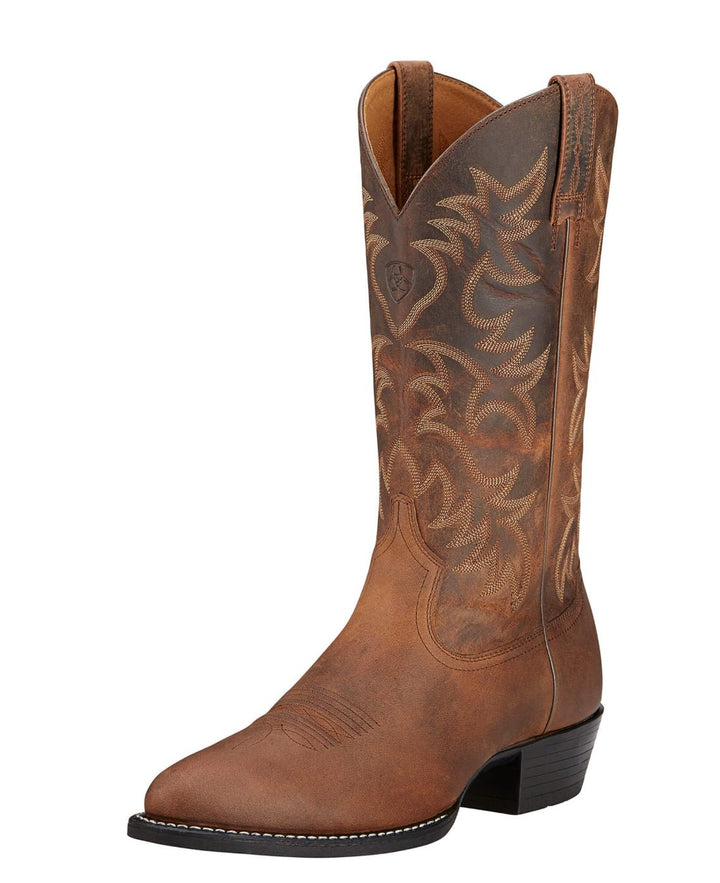 Heritage R Toe Western Boot -Mens 10002204 - Double C Western SupplyAriat