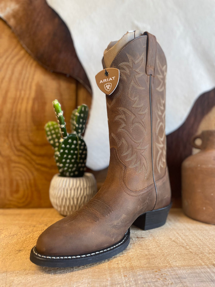 Heritage R Toe Western Boot -Mens 10002204 - Double C Western SupplyAriat