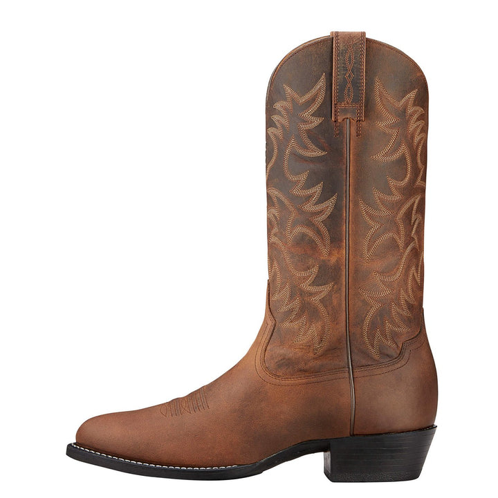 Heritage R Toe Western Boot -Mens 10002204 - Double C Western SupplyAriat