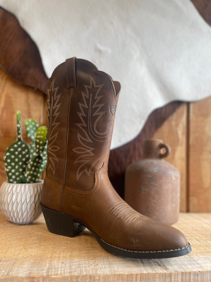 Heritage R Toe Western Boot - Women 10001021 - Double C Western SupplyAriat