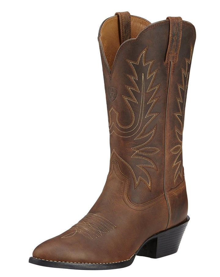 Heritage R Toe Western Boot - Women 10001021 - Double C Western SupplyAriat
