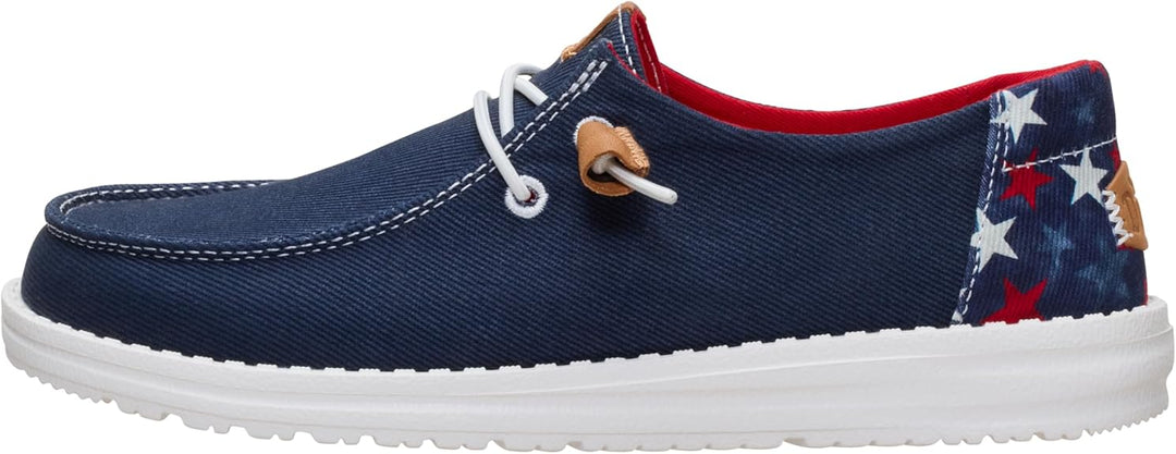 Hey Dude Women's Wendy Americana Stars Shoes 45416-4HQ - Double C Western SupplyHey Dude