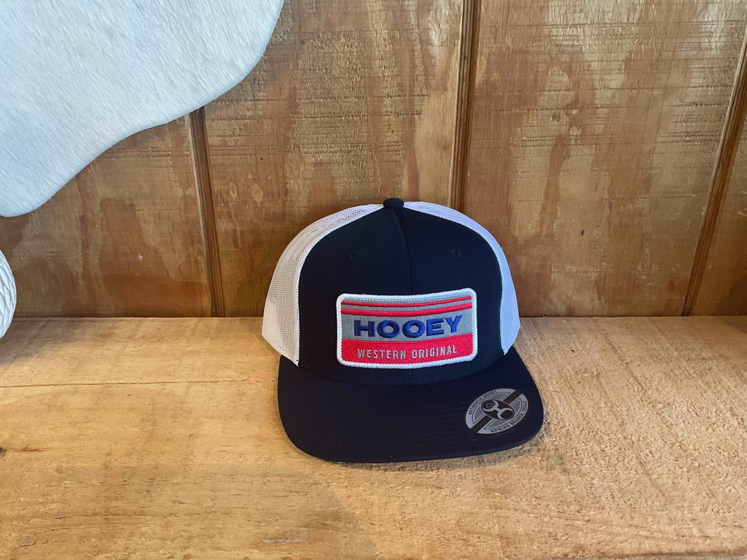 HOOEY ADULT/YOUTH "HORIZON" NAVY/WHITE HAT - Double C Western SupplyHooey