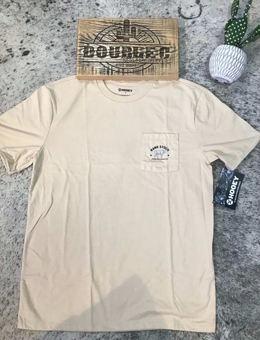 Hooey "Charbray" Tan T-shirt - Double C Western SupplyHooey