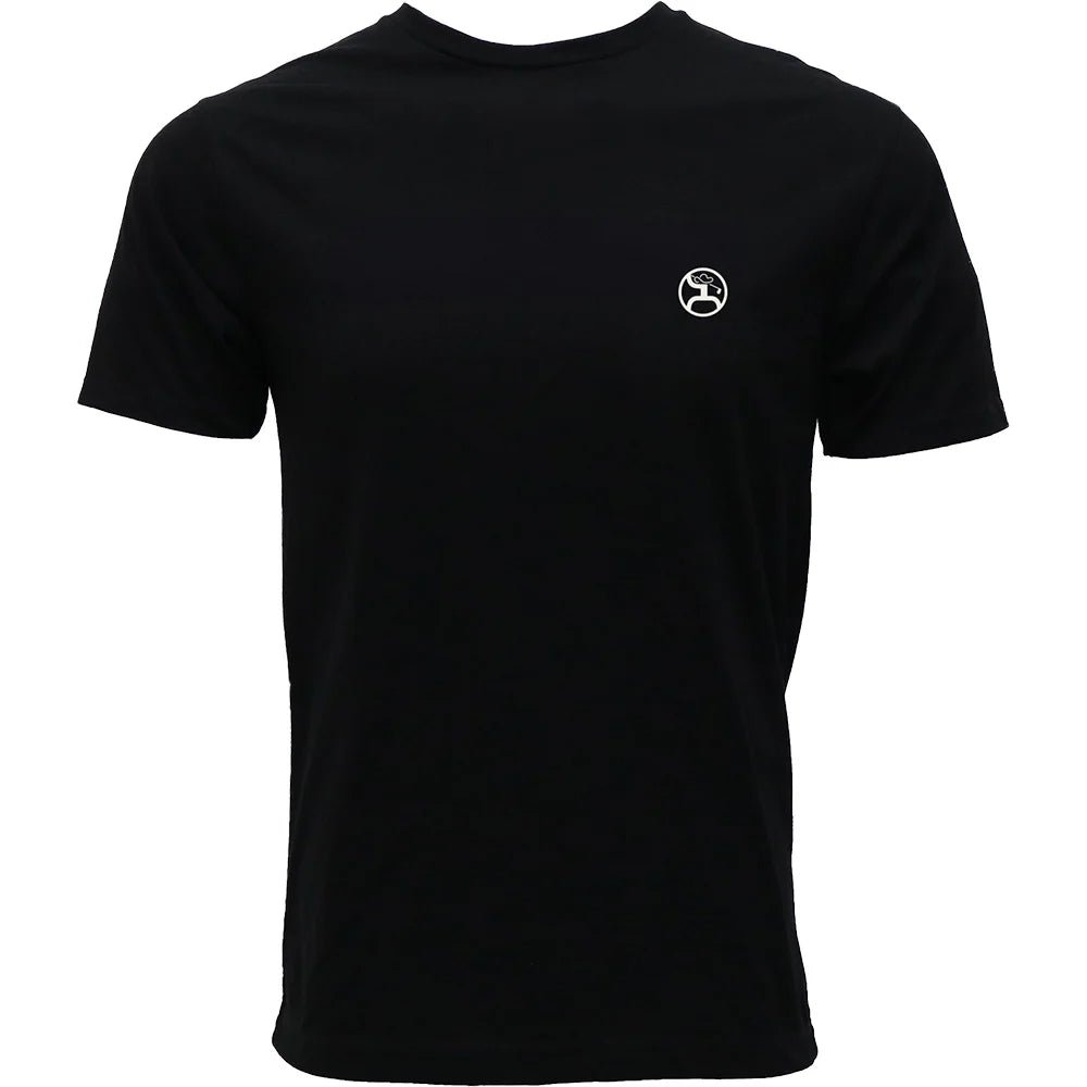 Hooey "Cowboy Swing" Black Cowboy Golf T-shirt GT2604BK - Double C Western SupplyHooey