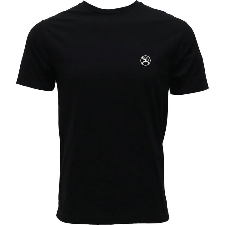 Hooey "Cowboy Swing" Black Cowboy Golf T-shirt GT2604BK - Double C Western SupplyHooey