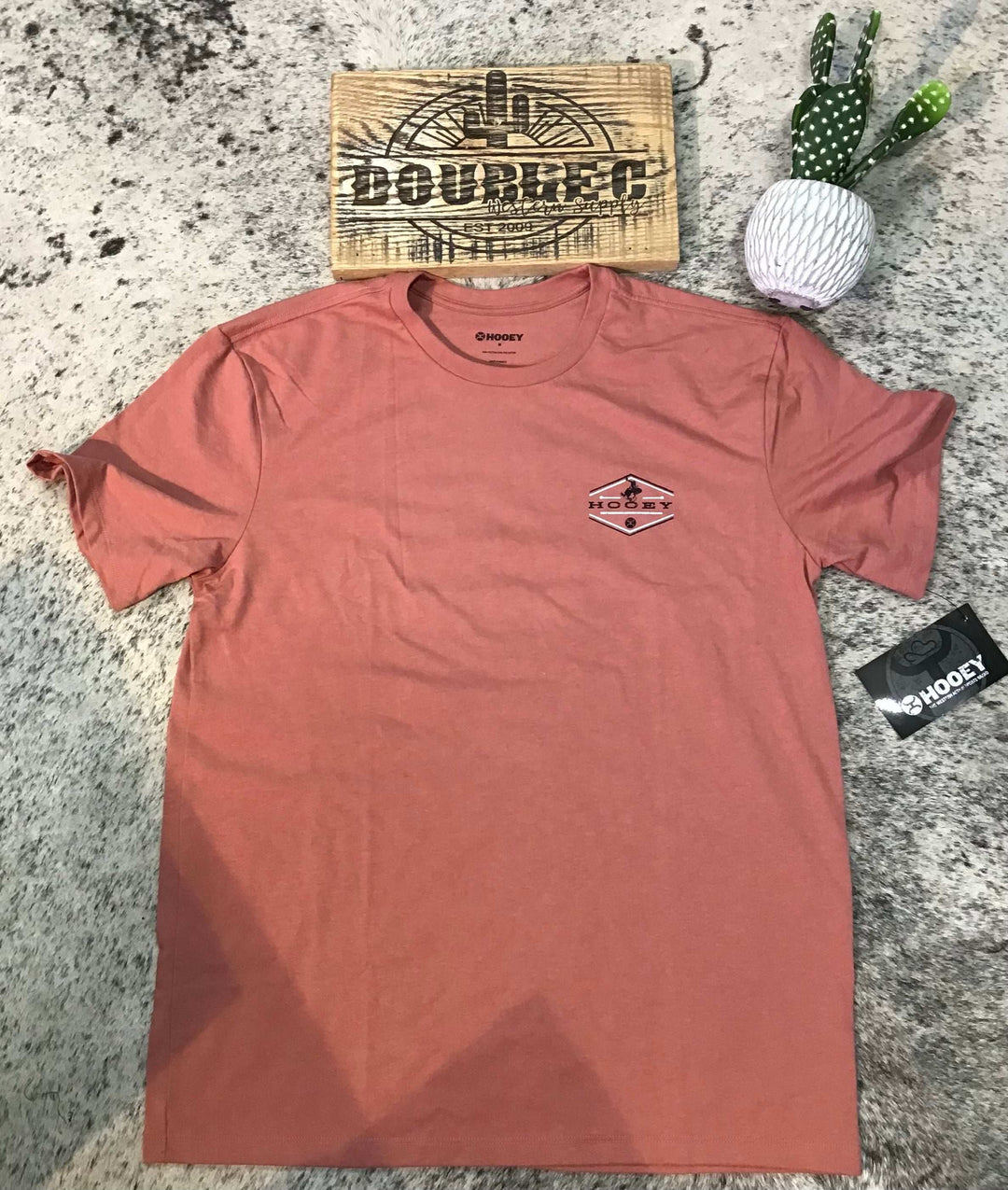 Hooey "Hooey Mountains" Light Mahogany T-shirt - Double C Western SupplyHooey