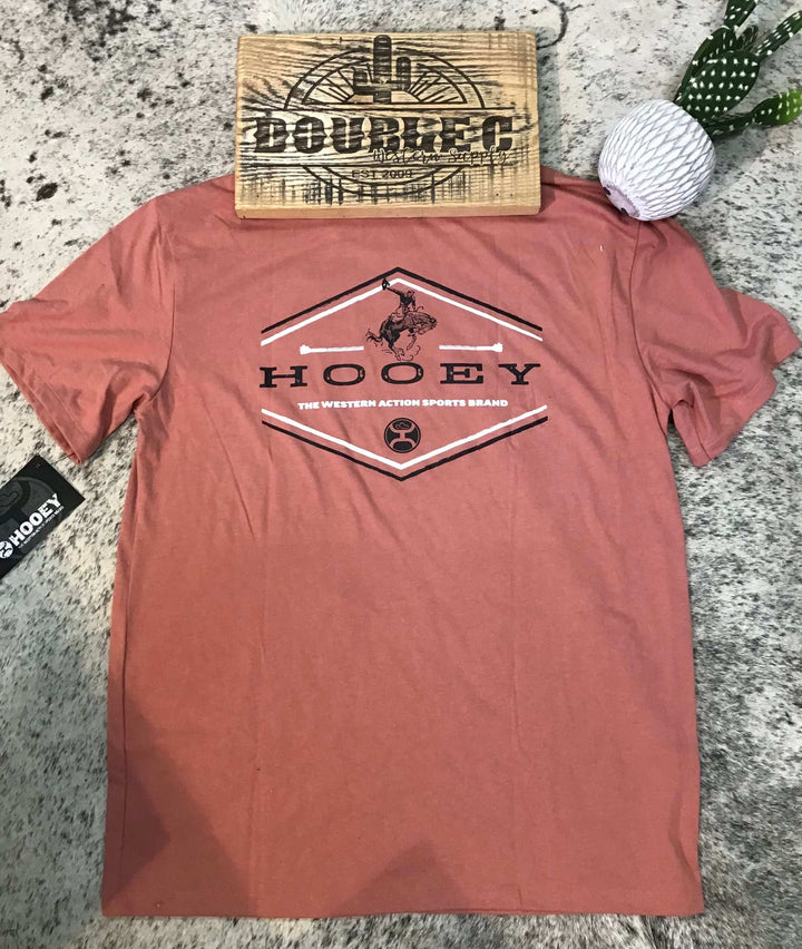 Hooey "Hooey Mountains" Light Mahogany T-shirt - Double C Western SupplyHooey