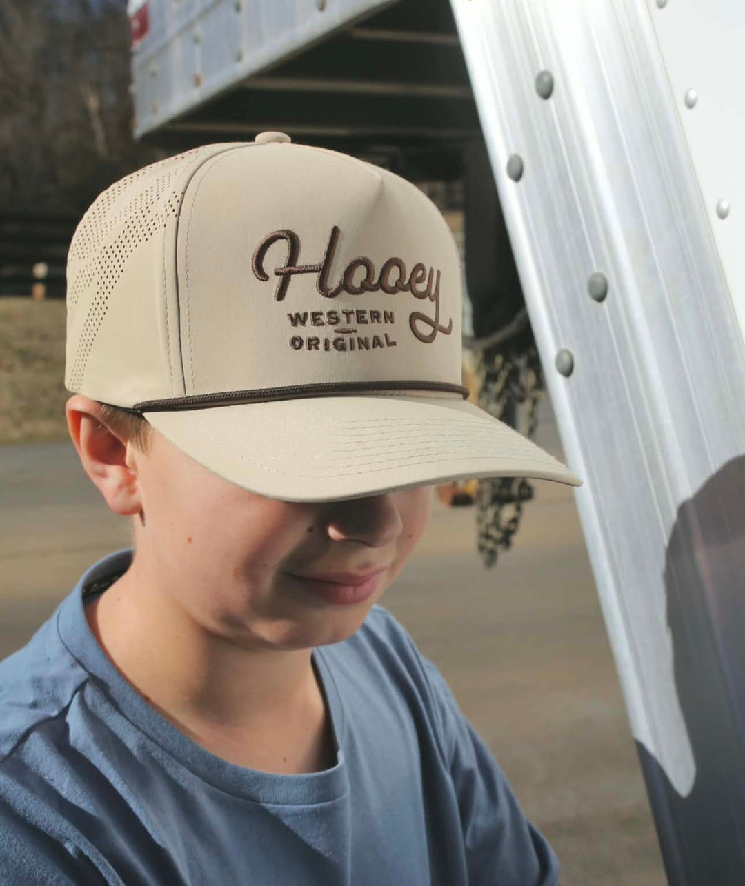 Hooey "OG" Trucker Cap 2660T-Tan - Double C Western SupplyHooey
