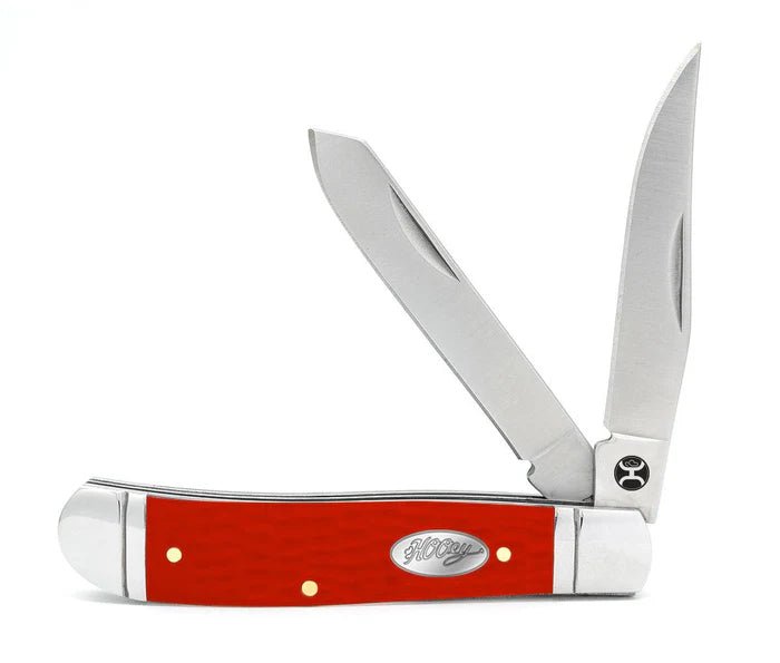 Hooey "Red Jig Bone Trapper" Knife - Double C Western SupplyHooey