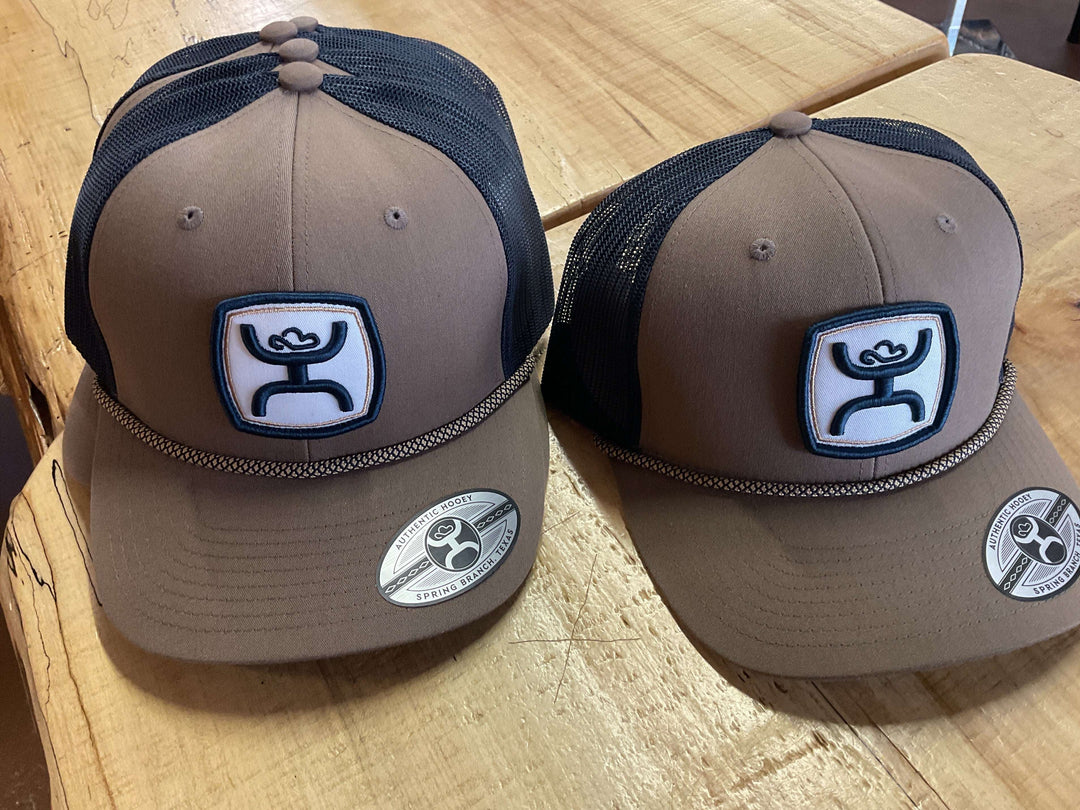 Hooey Zenith Tan/Navy Trucker Cap With White / Navy Patch 2624T-TNNV - Double C Western SupplyHooey