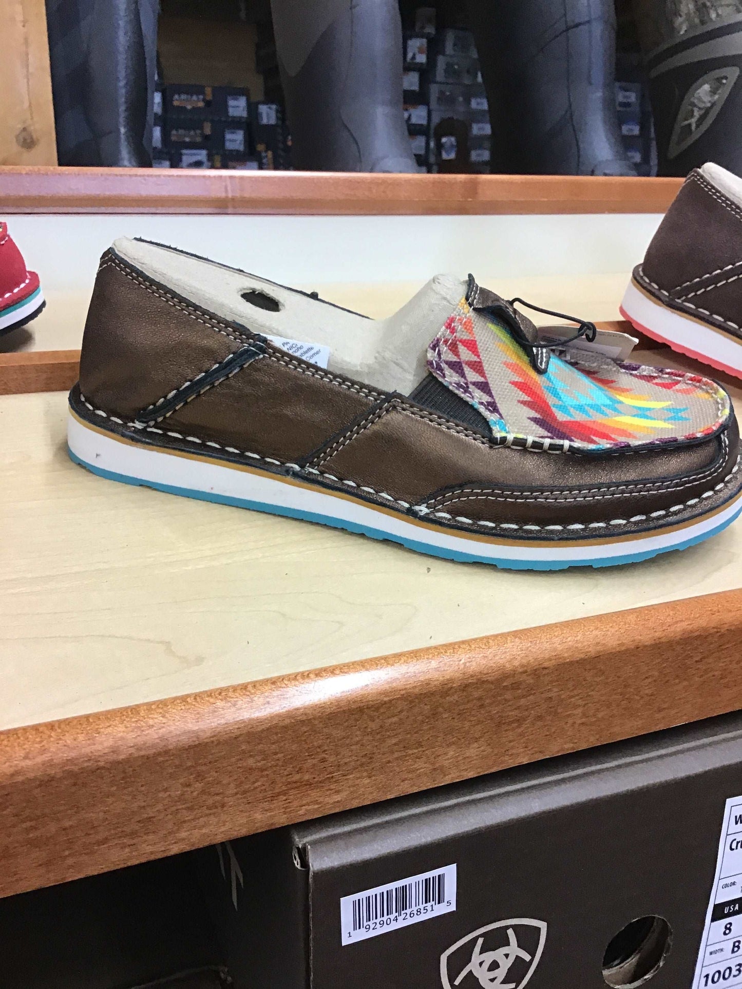 Ariat cruisers— several colors and styles available shoes copper metalic rainbow aztec ariatfootwear Ariat