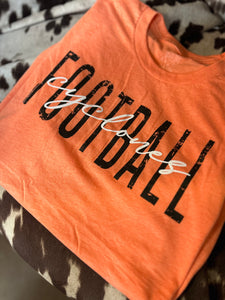 Cyclones football tee |Orange|