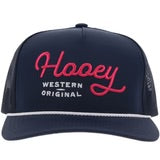 Load image into Gallery viewer, OG&quot; HOOEY HAT NAVY W/RED &amp; WHITE
