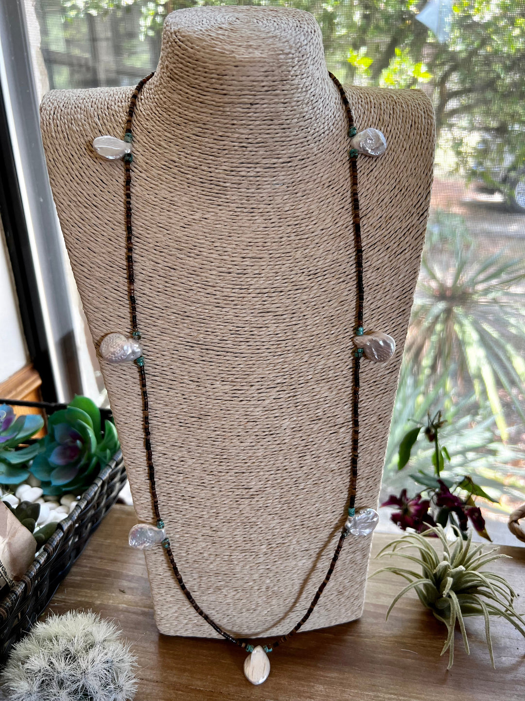 38 inch long fresh water pearl necklace Necklaces Shopify Collective The Bijoux FAB Jewelry The Bijoux FAB Jewelry