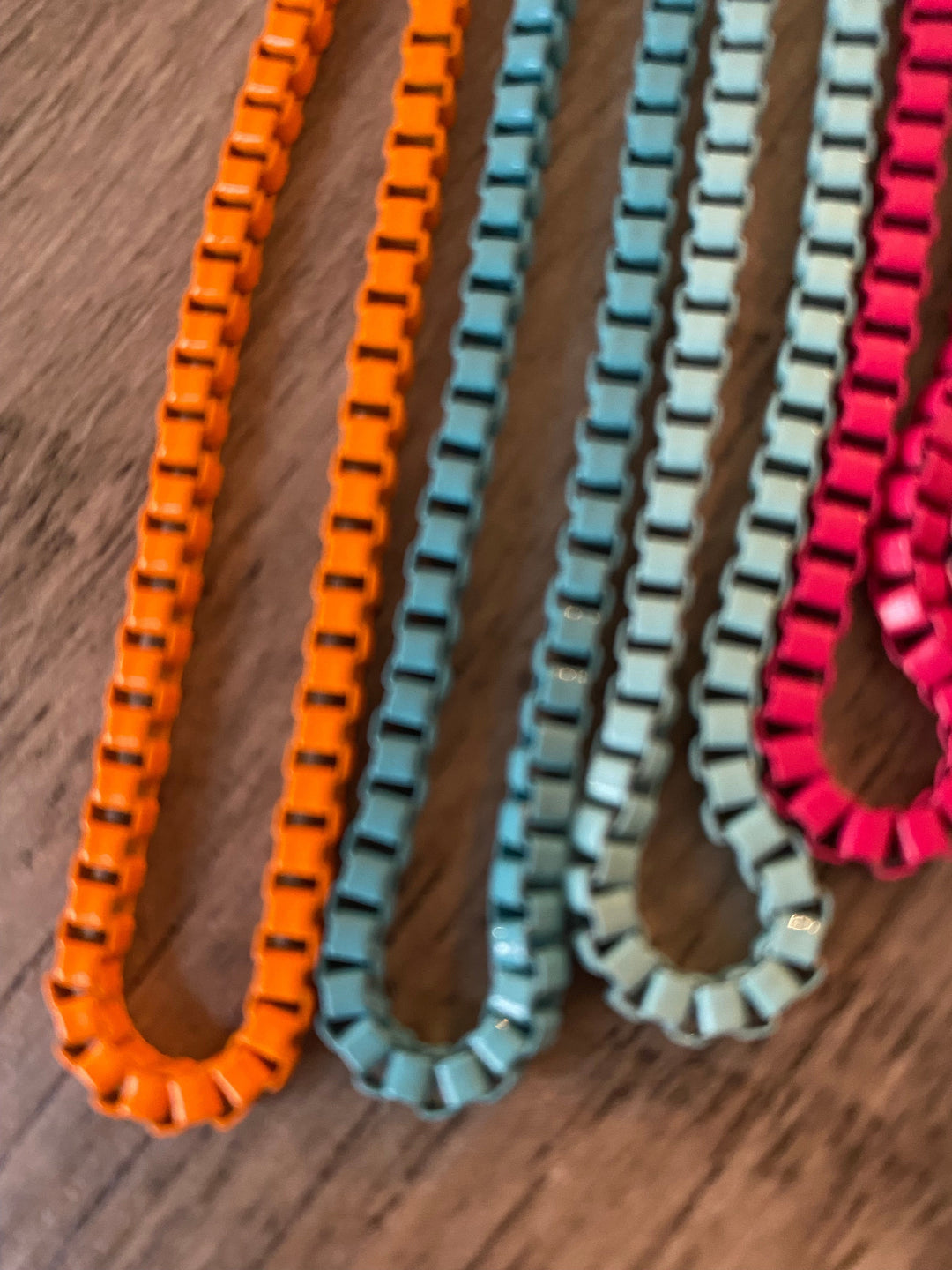 Color chain bike necklace 16 inch Necklaces Shopify Collective The Bijoux FAB Jewelry The Bijoux FAB Jewelry