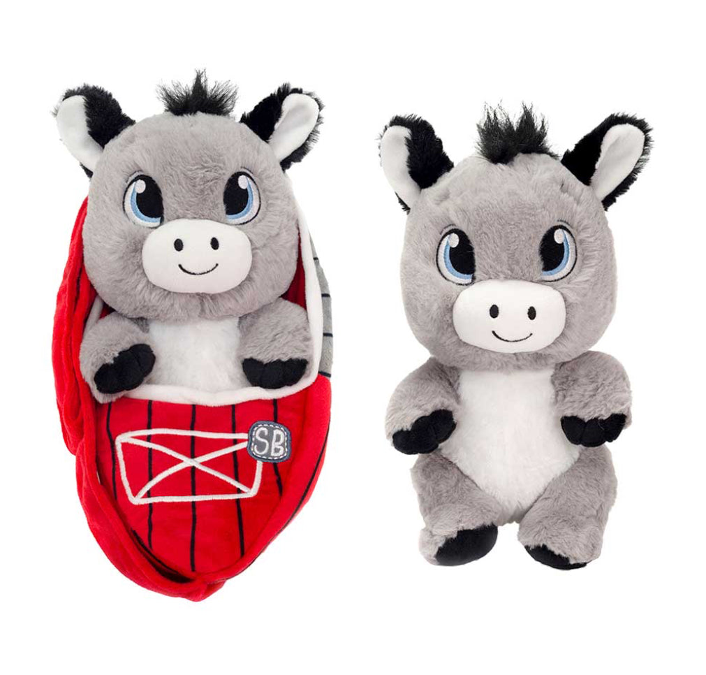 Swaddle Babies stuffed animals Donkey Fiesta