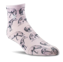 Load image into Gallery viewer, Horse/Cactus Print Ankle Sock 2 Pair Multi Pack
