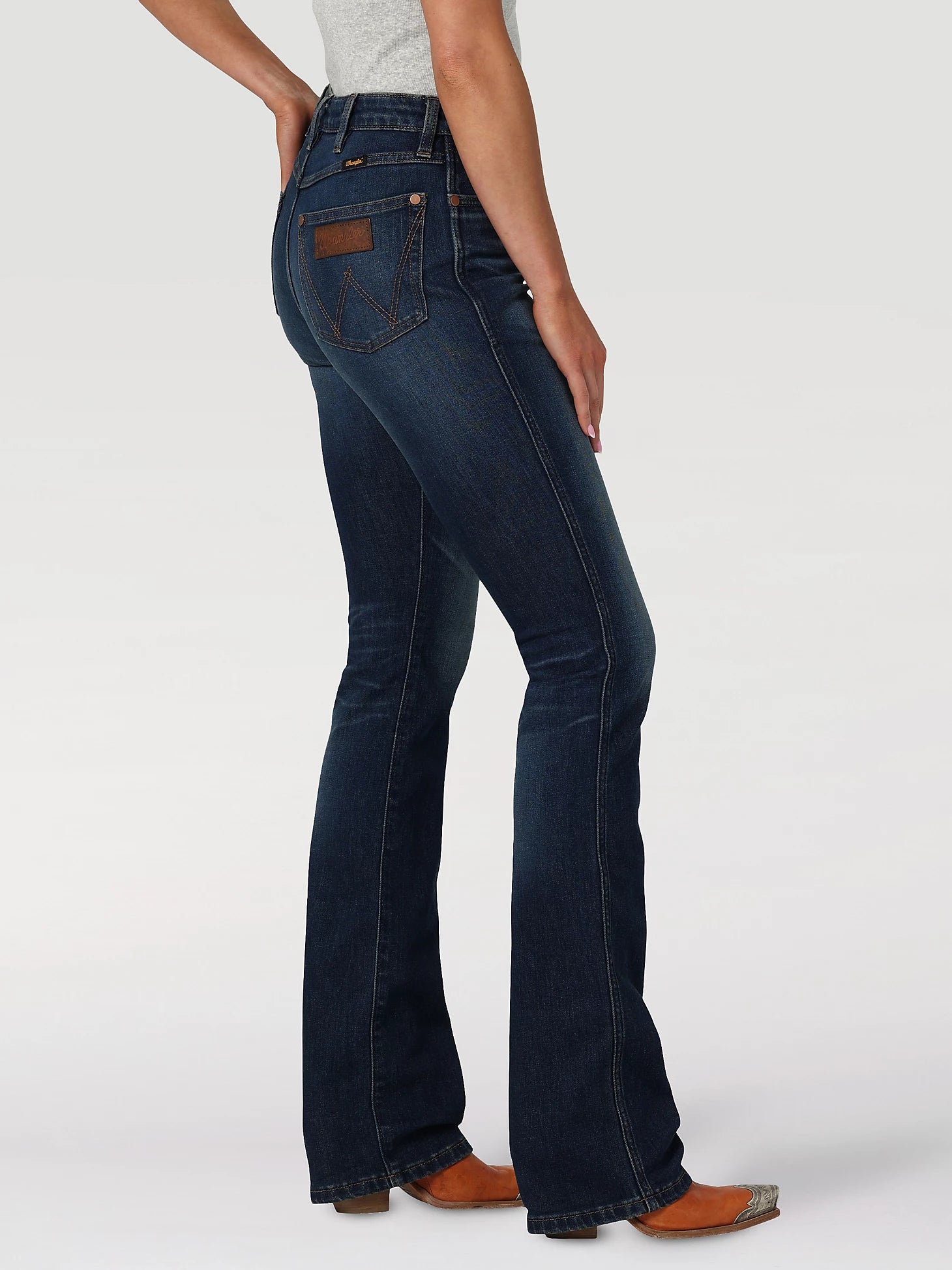 Women's Wrangler Retro® Premium High Rise Trouser Jean, Women's JEANS, Wrangler®