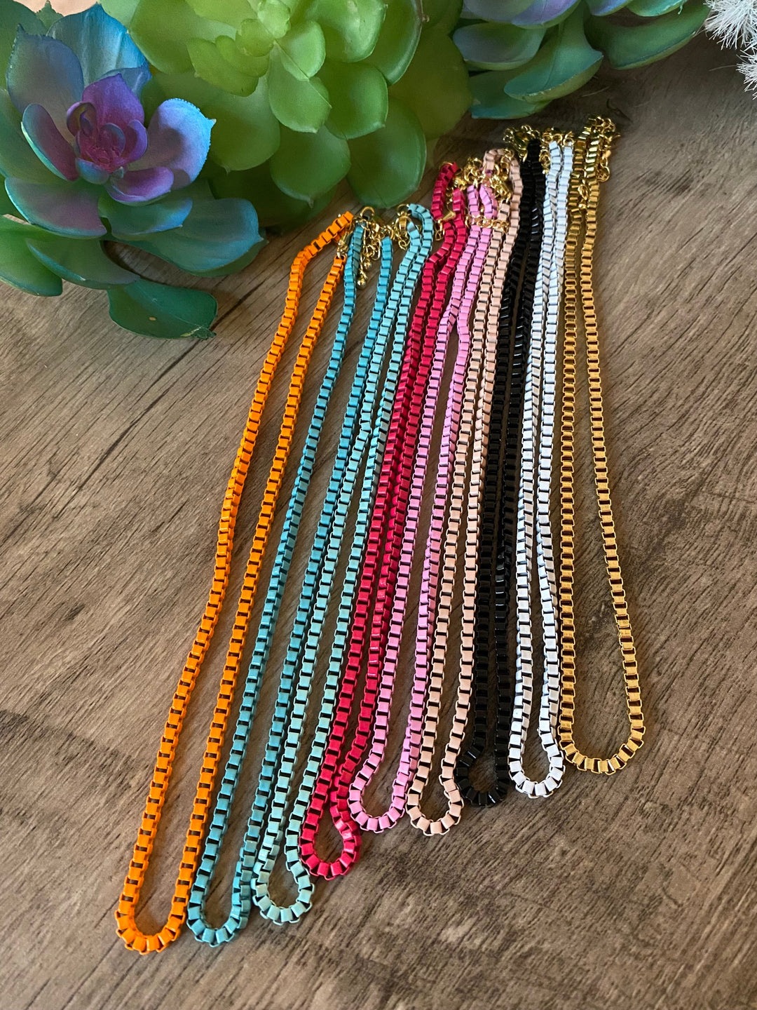Color chain bike necklace 16 inch Necklaces Shopify Collective The Bijoux FAB Jewelry The Bijoux FAB Jewelry