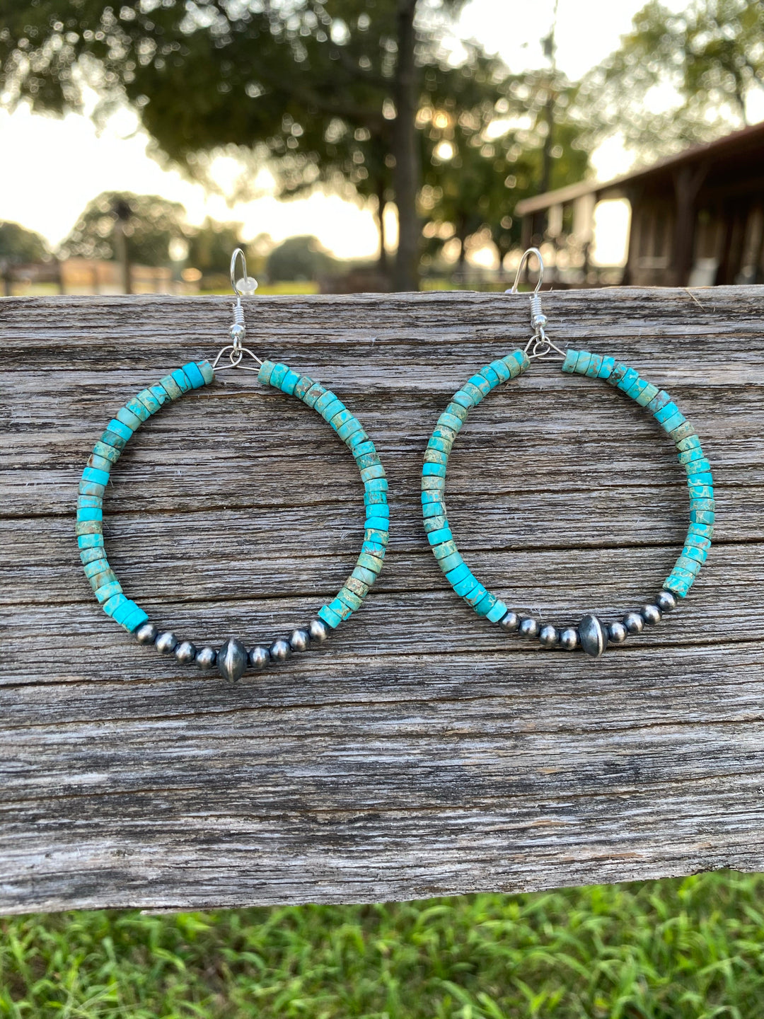 Sterling Silver Pearls Hoop Earrings earrings Shopify Collective The Bijoux FAB Jewelry The Bijoux FAB Jewelry