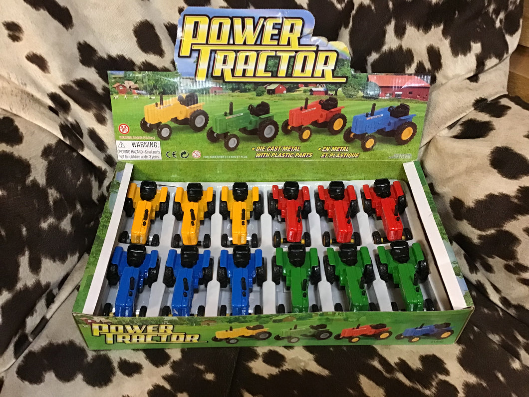 Die Cast Metal Power Tractor