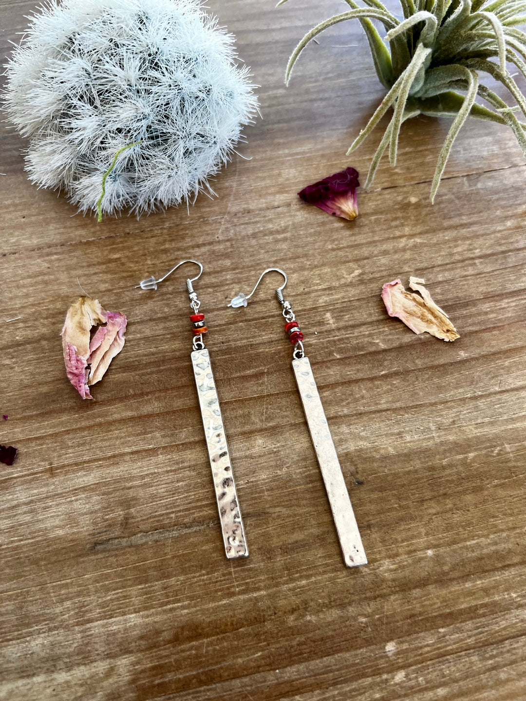 Spiny earrings dangle spring earrings Shopify Collective The Bijoux FAB Jewelry The Bijoux FAB Jewelry