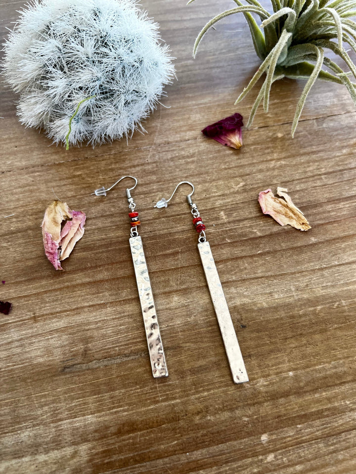Spiny earrings dangle spring earrings Shopify Collective The Bijoux FAB Jewelry The Bijoux FAB Jewelry