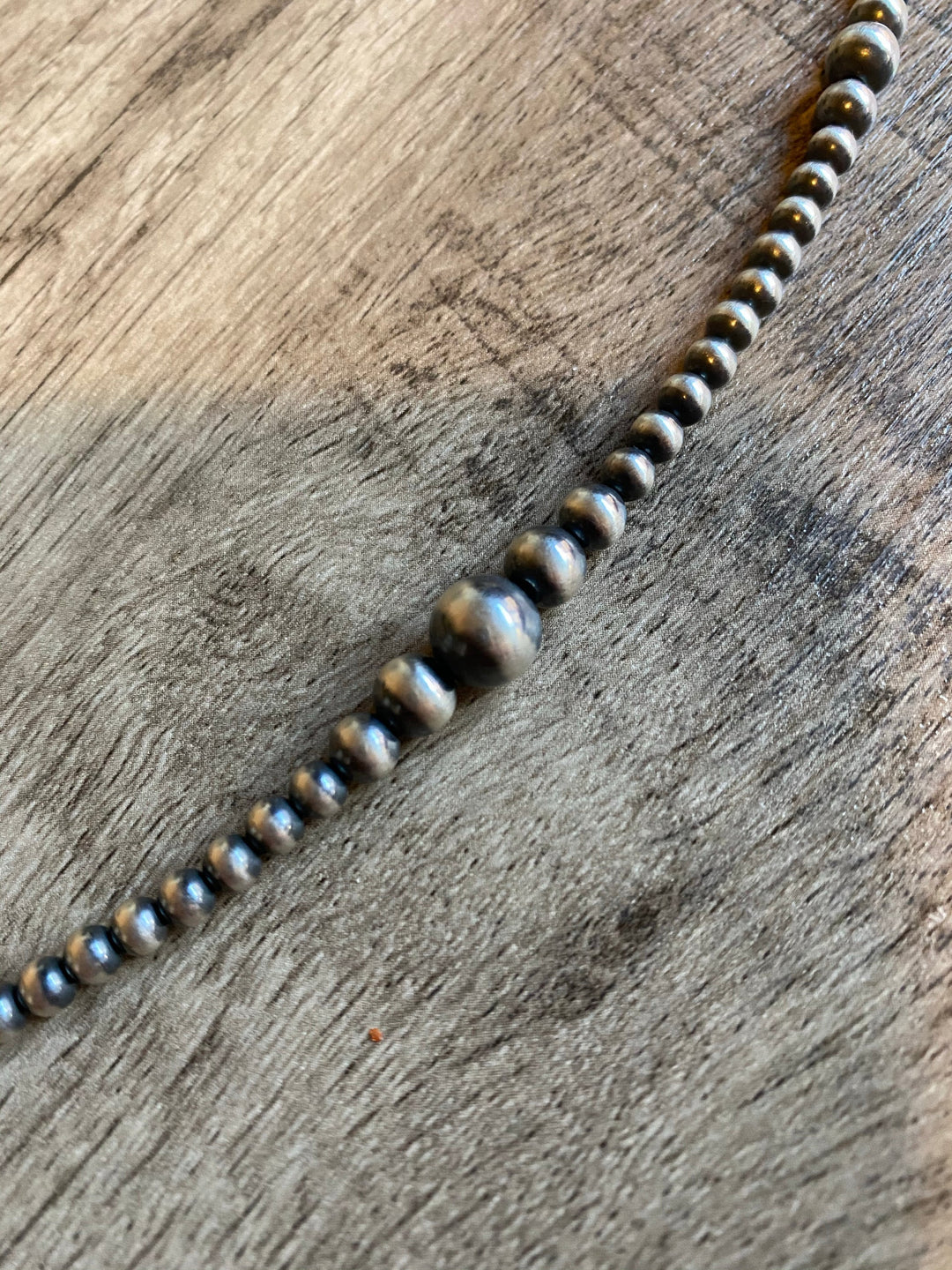 Sterling Silver Graduated Pearl Necklace – 22" Necklaces Shopify Collective The Bijoux FAB Jewelry The Bijoux FAB Jewelry