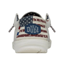 Load image into Gallery viewer, Wally Youth Off White Patriotic
