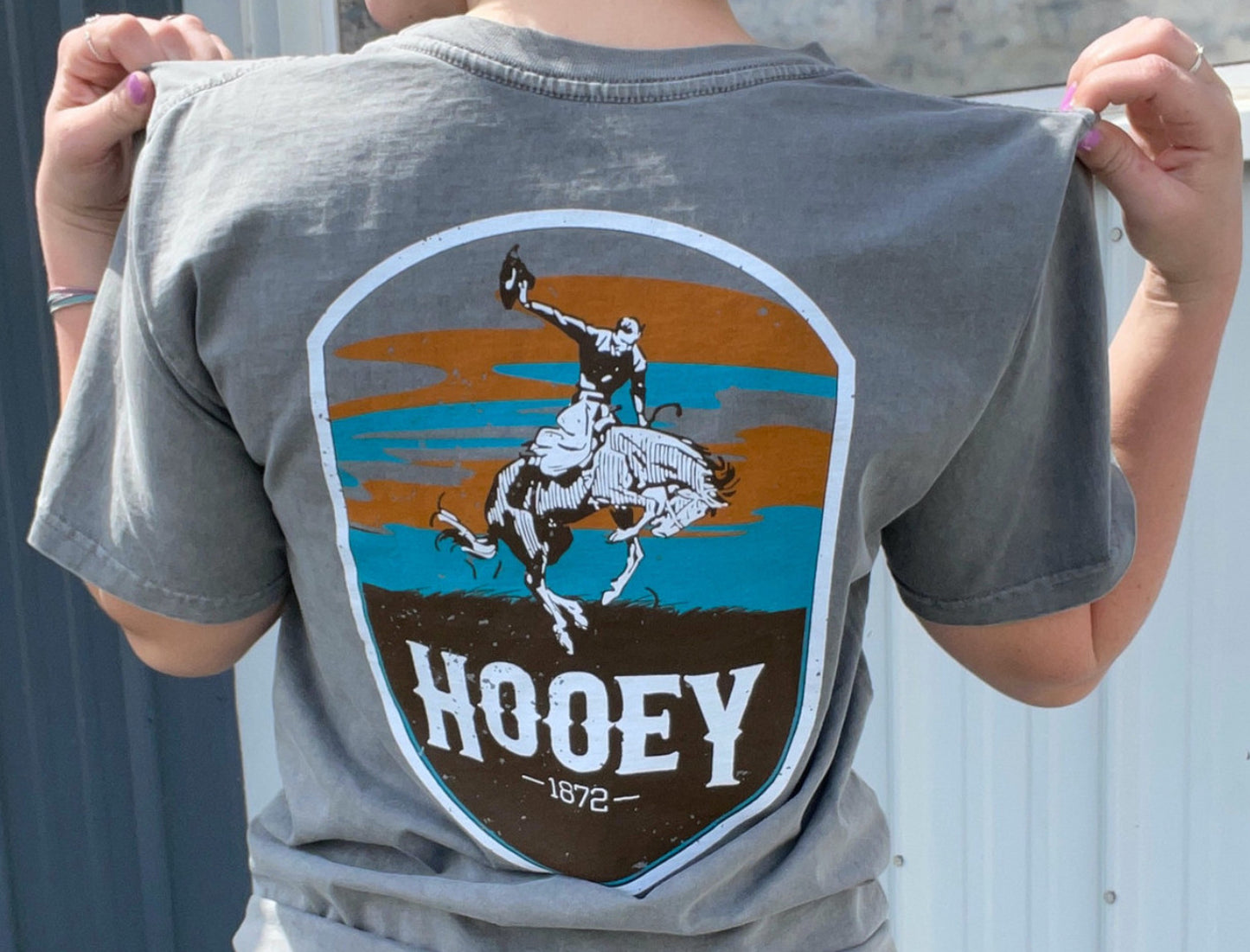 Hooey Men's Cheyenne Grey Tee Hooey