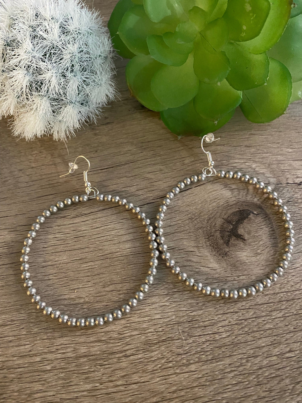 All silver hoop Earrings Shopify Collective The Bijoux FAB Jewelry The Bijoux FAB Jewelry