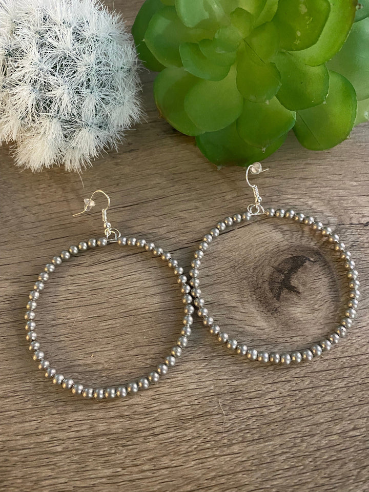 All silver hoop Earrings Shopify Collective The Bijoux FAB Jewelry The Bijoux FAB Jewelry