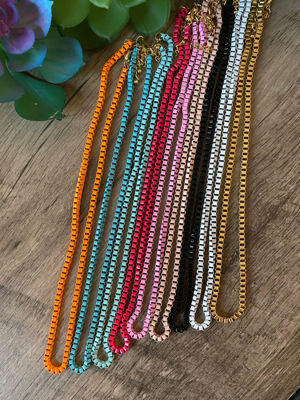 Color chain bike necklace 16 inch Necklaces Shopify Collective The Bijoux FAB Jewelry The Bijoux FAB Jewelry